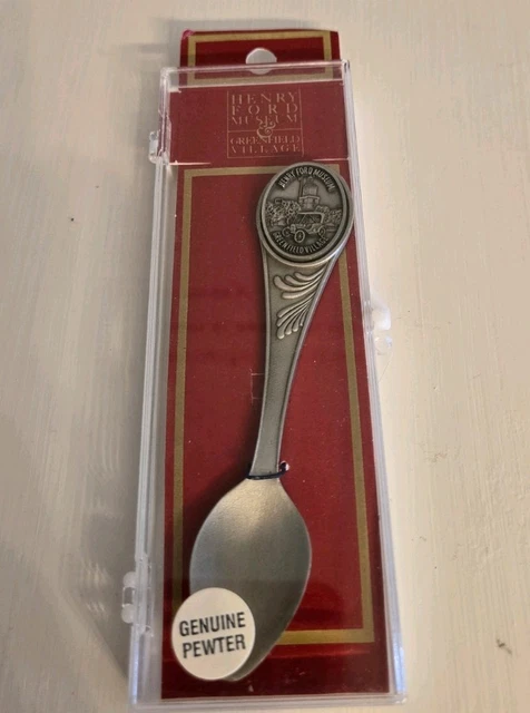 sterling グリーンフィールドビレッジ スプーン HENRY FORD MUSEUM Greenfield Village Antiqued Pewter Spoon Model T
