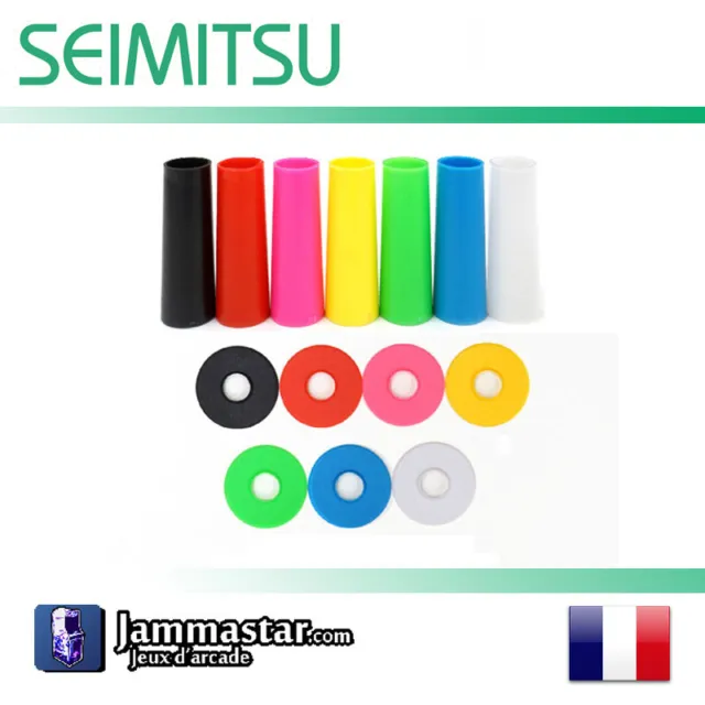 Seimitsu Solid Dustwasher & Shaft Cover - Couvre Tige Protection Joystick