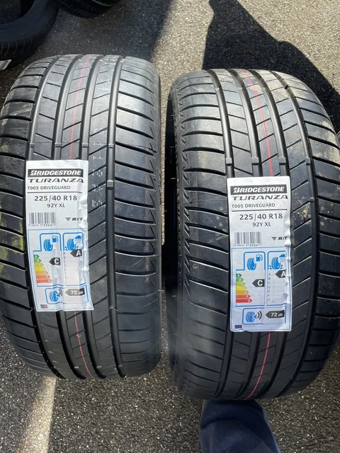 Pneumatico Bridgestone Turanza T005 225/40 R18 92Y - XL Per Auto E SUV, Performance Bagnato - Foto 3