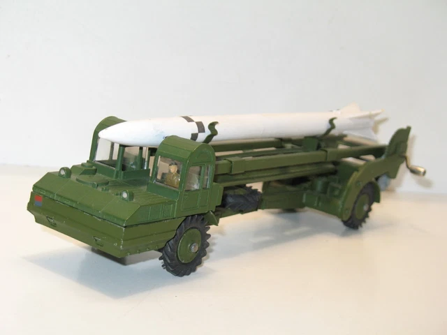DINKY TOYS Camion lance missile (fusée d'origine) militaire