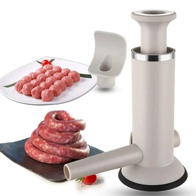 Large Capacity Safe Sausage Making Tool Multiuse Manual Sausage Stuffer New T8Z1