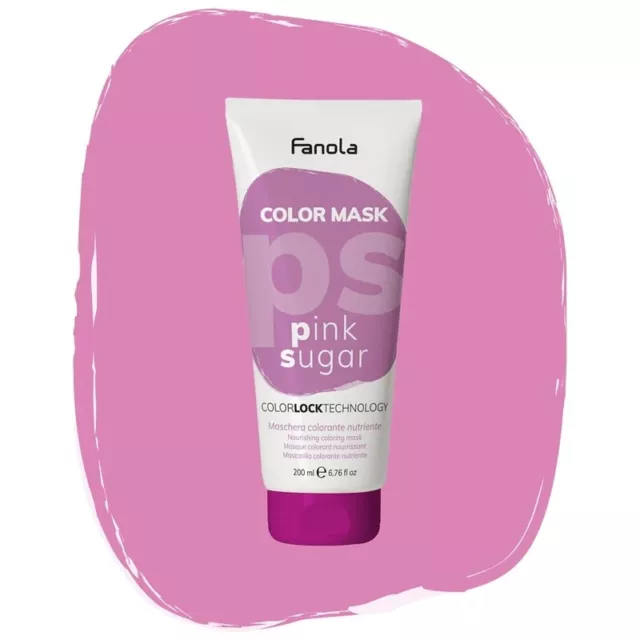 Maschera Colorante Per Capelli FANOLA Color Mask Pink Sugar 200ml