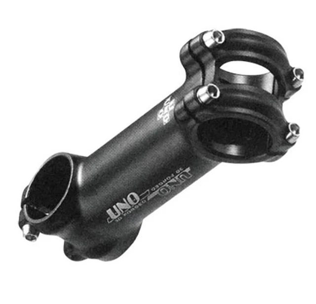 Potence Vélo Uno – Alu 6061 Noir Mat – Réversible 7° – 31,8 Mm – Longueur 70 Mm – VTT/Route