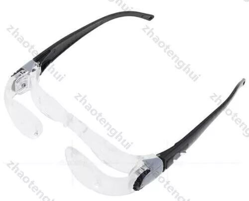 Vergrößerung 2.1X Lupe TV-Brille Optische Glaslinse Fernsehbrille Lupenbrille DE 2