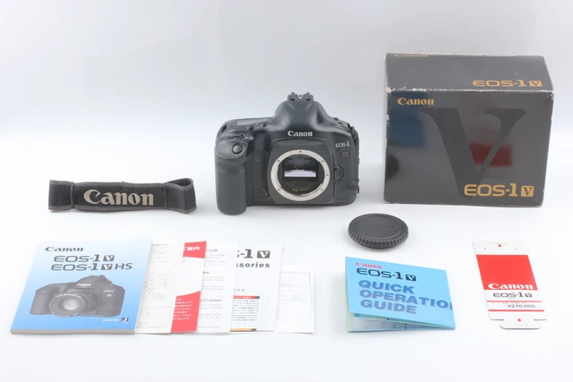 [Near MINT Box] Canon EOS1V EOS-1V 35mm SLR Film Camera Body Strap From JAPAN