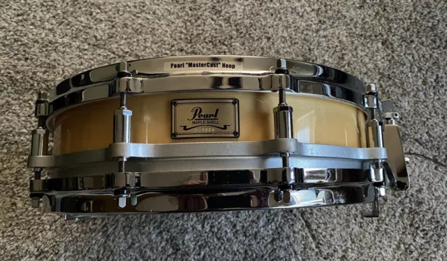 1980s Pearl Free-Floating Brass 6.5x14 Snare Drum