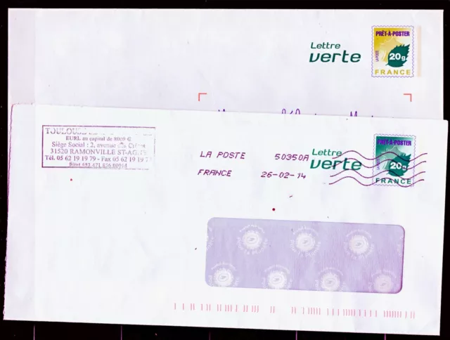 Tarifs des enveloppes prêt-à-poster PAP 2019