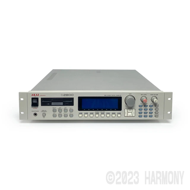 Akai S2800 Stereo Digital Sampler (Serviced at Harmony)