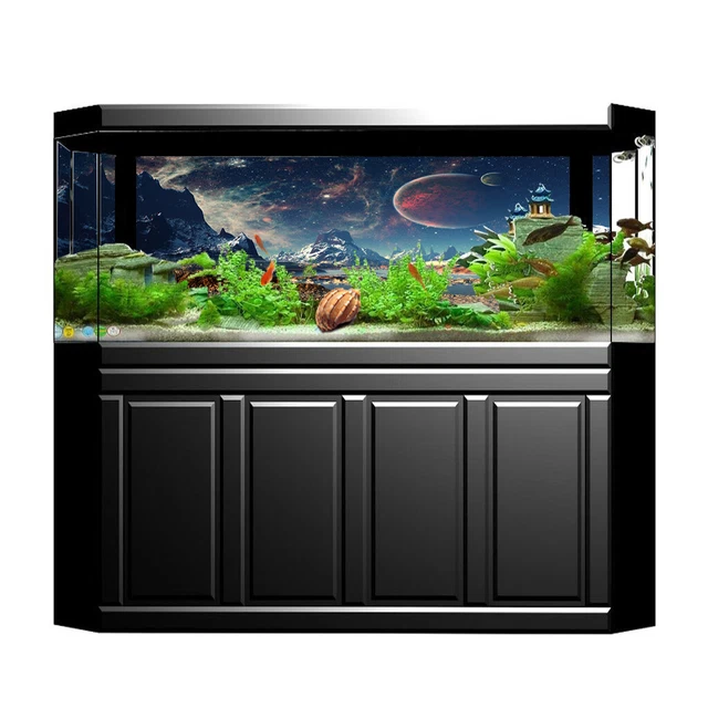 Fond d'aquarium 3D Aquarium Image de paysage naturel de haute qualité