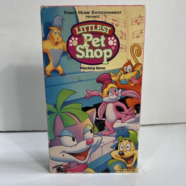 LITTLEST PET SHOP, The Wrecking Havoc (VHS, 1996) f.h.e. HTF 5.00