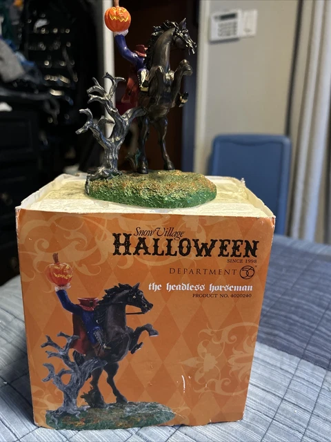 Department Dept 56 The Headless Horseman Halloween Snow Village Accessory