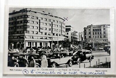 Morocco Casablanca Place of France United Nations CPA Postcard 8670