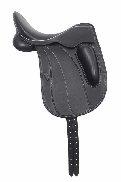 Selle de selle anglaise tout usage en cuir premium pour chevaux de saut d'obstacles, livraison gratuite - Canada