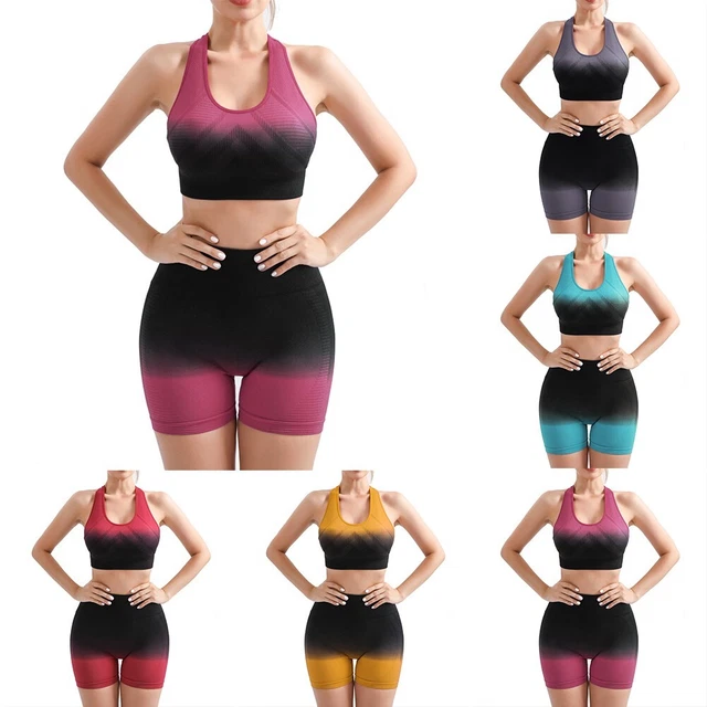 Heißer Verkauf Damen BH Sets Yoga Sets Innen Laufen Outdoor Taille Gerippt
