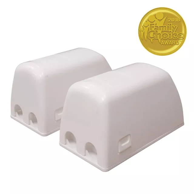 Dreambaby Dual Fit Plug/ Electrical 2-Piece Outlet Cover 2 Pack