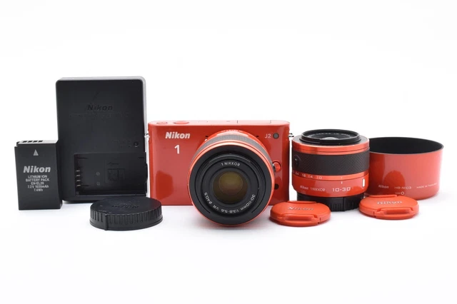 Nikon 1 J2 カメラ + レンズ 10-30mm + 30-110mm Amazon | Nikon 1 J2 10.1 MP HD デジタルカメラ 10-30mm 30