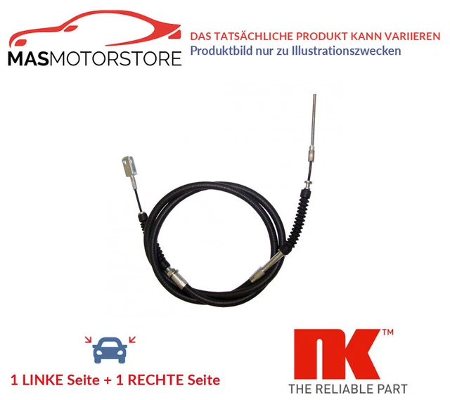 Handbremsseil Bremsseil Paar Hinten Nk 9025117 2Pcs A Für Mazda 2