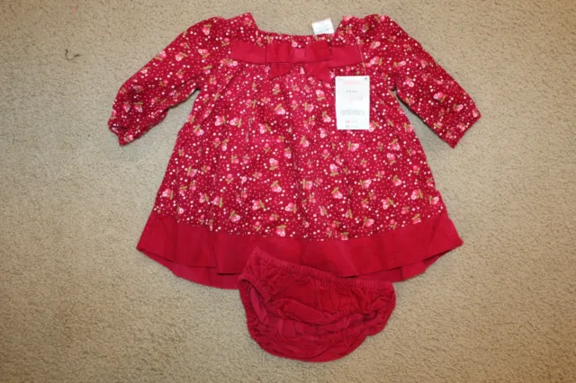 NWT gymboree 2pc.baby girl bunnies snow cute outfit 3-6 months(RARE)