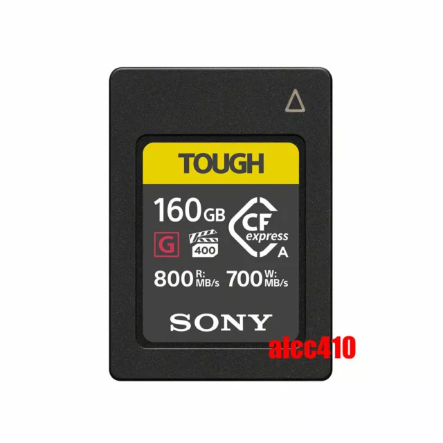 Sony 160GB CFexpress Type A Memory Card Tough CEA-G160T R800MB/s W700MB/s AU