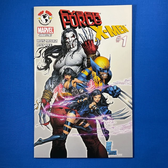 Cyberforce X-Men #1 Top Cow Image Marvel Comics 2007 Crossover Cover A