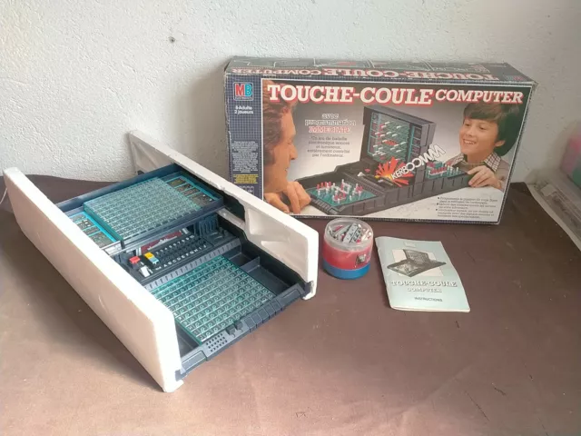 👻 Ancien Jeu Électronique MB Touché-Coulé Computer Bataille Navale Vintage