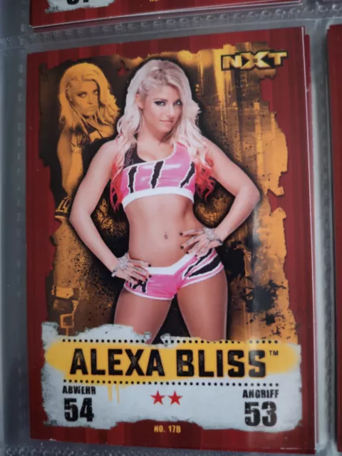 WWE TOPPS Slam Attax Takeover 2016 Nr. 178 Alexa Bliss