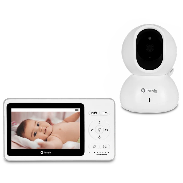 LIONELO CARE Babyline 8.2 elektronisches Kindermädchen, Kamera und Empfänger