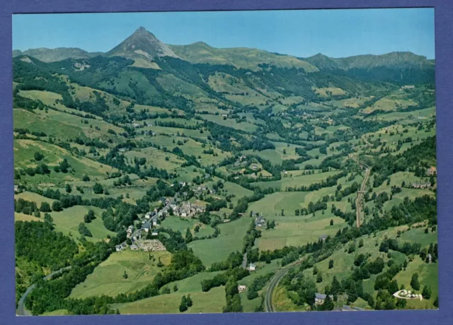 Cu / CPA postcard / Saint-Jacques-des-Blats ""Aerial View"" Le Puy Griou