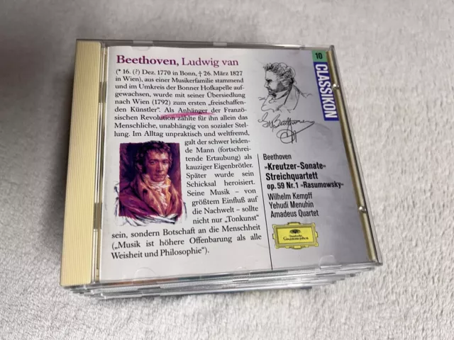 Beethoven Kreutzer Sonate Streichquartett op. 59 | CD g63