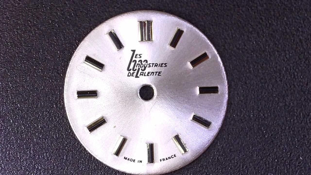 Cadran Vintage Gris Pour Montre LIP R184 Electronic - Diamètre 28.75 Mm, Occasion