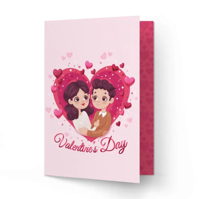 Valentin Tag Spezial Schöne Grußkarten Multicolor für Couples