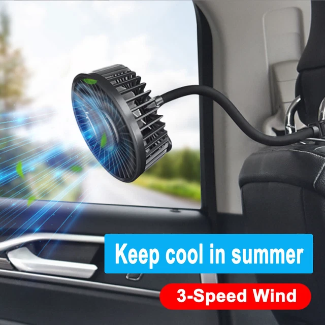 Ventilateur de refroidissement pour siège de voiture portable