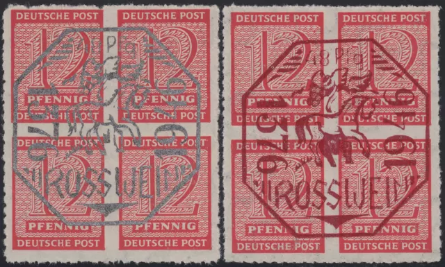Deutsche Lokalausgabe Rosswein Nr. 1-2 postfrisch ** Deutsche Lokalausgabe Rosswein Nr. 1-2 postfrisch **