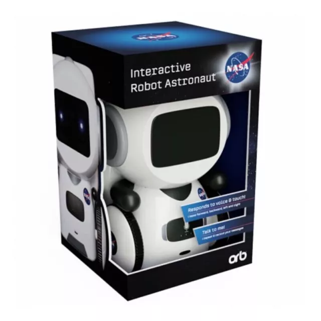 NASA Interactive Robot Astronaut - ORB - RRP £29.99 Ages 3+ Licensed - GIFT IDEA