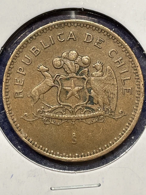 1997 - 100 Pesos Coin from Chile, circulated