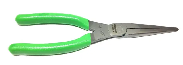 New Snap-on™ 97ACF 97ACFG 9" long Green Vinyl Grip Needle Nose Pliers