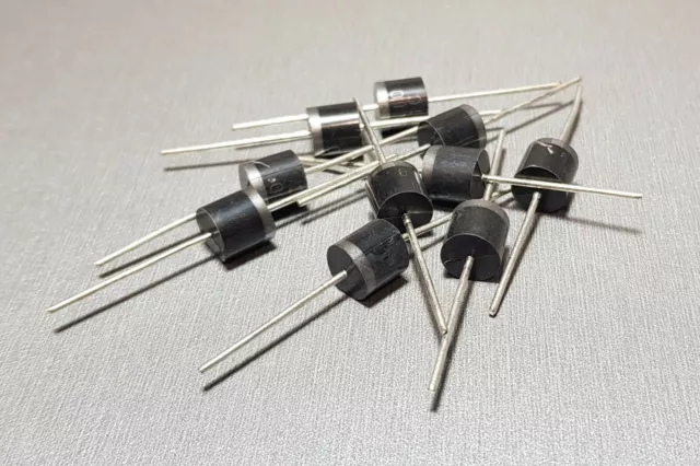 6A10 6A 1000V 1KV 6 Amp Axial Rectifier Diode Pack of 10