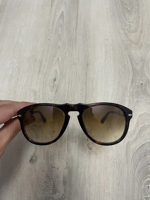 Persol PO0649 Occhiali da Sole per Uomo, Taglia Lenti 54mm - Havana/Marrone