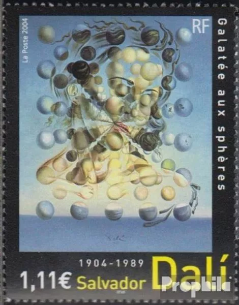 France 3820 (complete issue) unmounted mint / never hinged 2004 Salvador Dali