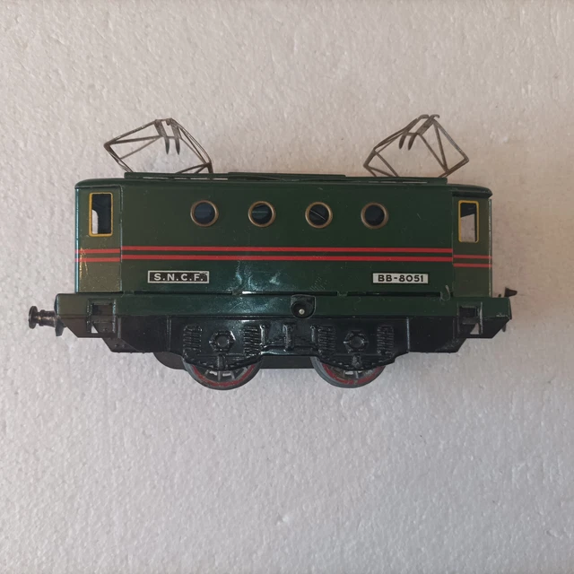 Locomotive Hornby échelle 0 – BB 8051 SNCF – Vintage – Pantos Oxydés