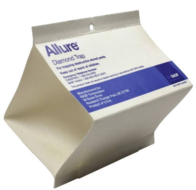 Allure Diamond Trap (24 Pak) Pantry Moth Indian Meal Moth Traps