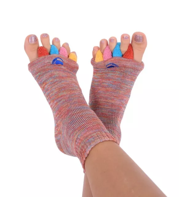 FOOT ALIGNMENT SOCKS, Multi Color, Red Blue Pink Yellow, Helps Improve Foot  Pain $23.99 - PicClick