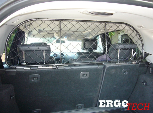 Divisorio Rete Per Fiat Doblò 2010+ ERGOTECH RDA100-XXL - Sicuro Per Cani E Bagagli - Foto 10