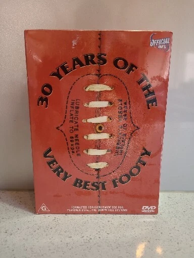 30 Years Of The Very Best Of Footy ~ 70's, 80's 90's (All Region 3 Disc DVD Set)