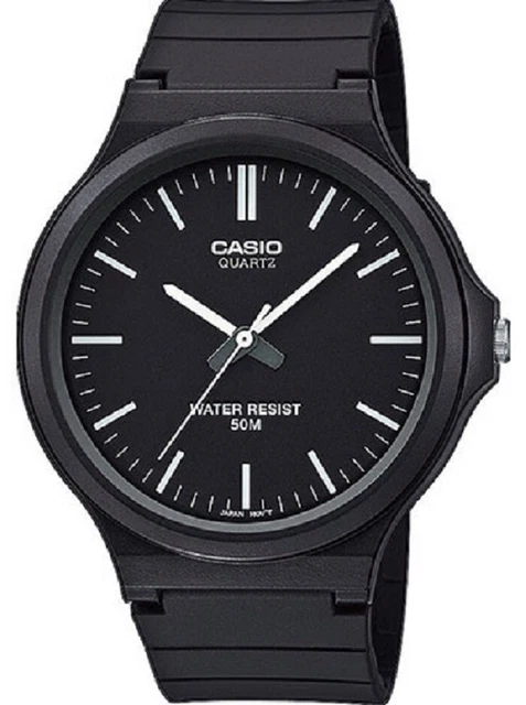 Cinturino casio hotsell acciaio nero