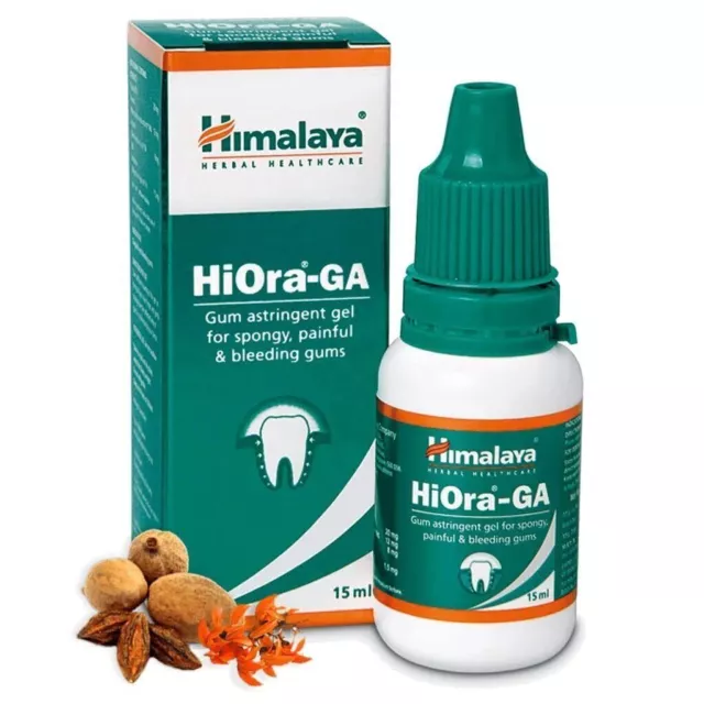 Himalaya HiOra-GA Indian Kino Tree Triphala Gum Astringent Gel 15ML. | FREE SHIP 3