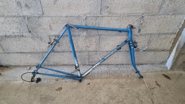 Cadre Vélo Route Dame Mixte – Acier, 51cm, Fabrication Française (Occasion)