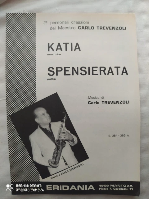 Carlo Trevenzoli "Katia" - "Spensierata" - 1987 - Edizioni Eridania - Mantova