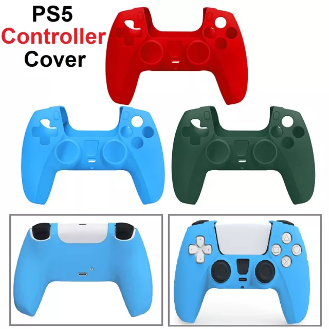 PS5 Controller Skin Case Anti-Slip Silicone Protective Grip Play station Game AU