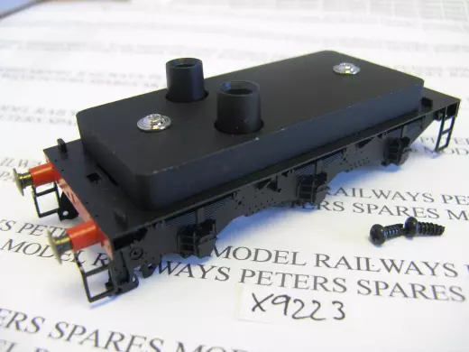 Hornby X9223 Class Q1 Tender Chassis Assembly
